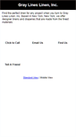 Mobile Screenshot of graylinelinen.com
